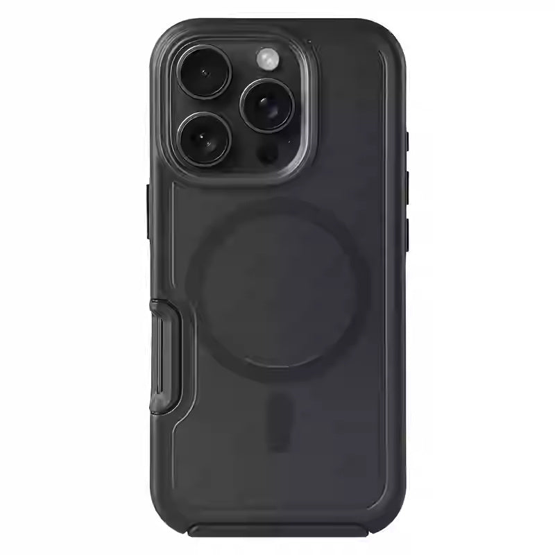 High-grade Matte Simple All-inclusive Anti-fall Skin Feeling Magnetic Phone Case