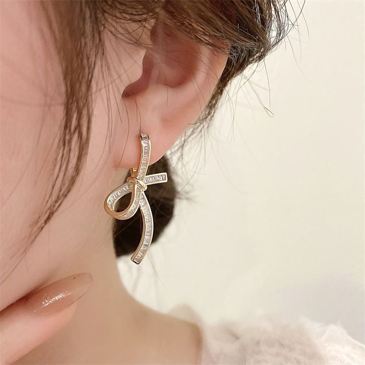 This Years Hit Ultra-fairy Niche Butterfly-knot Earrings